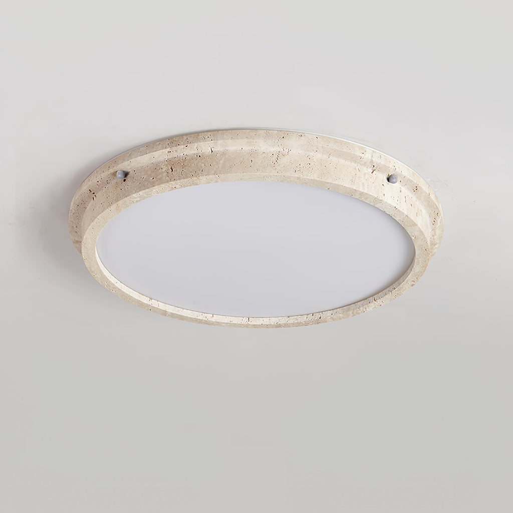 Soren Travertine Ceiling Lamp