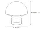 Space Age Mushroom Table Lamp