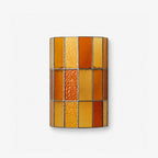 Spectra Faceted Glass Wall Sconce