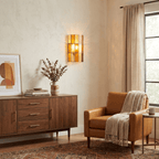 Spectra Faceted Glass Wall Sconce