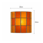 Spectra Faceted Glass Wall Sconce