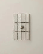 Spectra Faceted Glass Wall Sconce