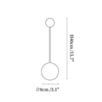 Sphere-on-Stem LED Wall Sconce