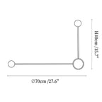 Sphere-on-Stem LED Wall Sconce