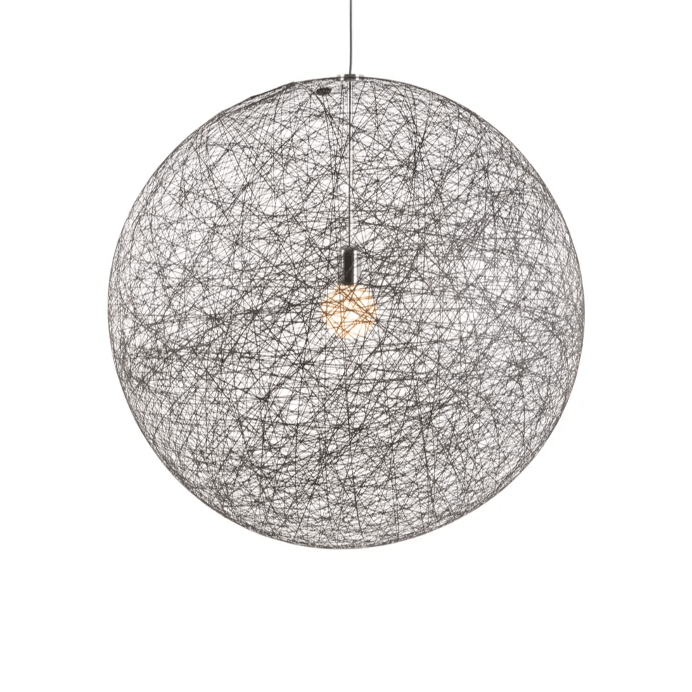 Spherical Woven Pendant Light