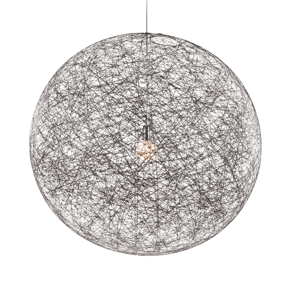 Spherical Woven Pendant Light