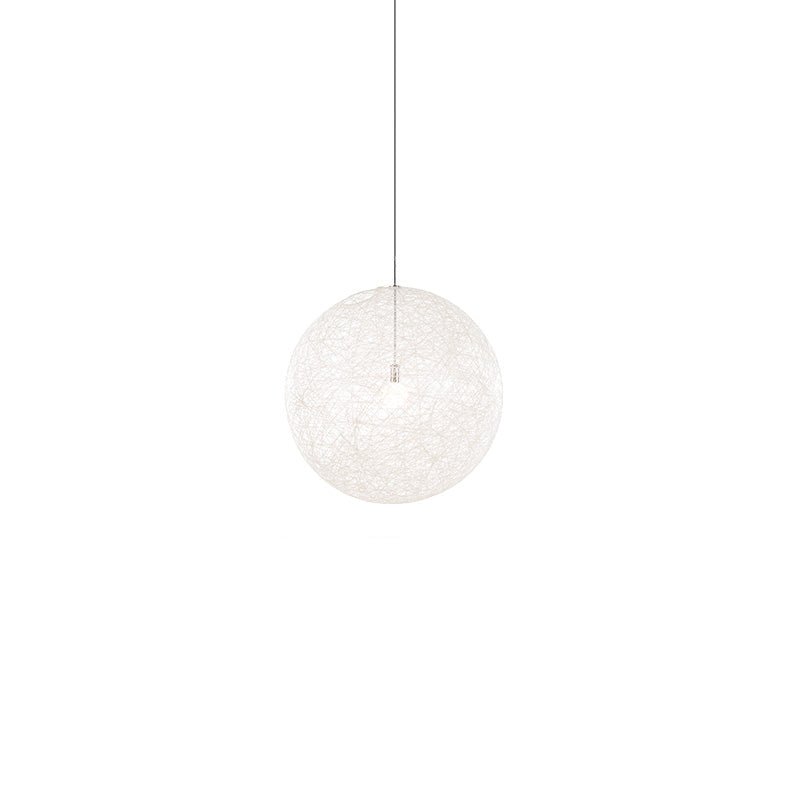 Spherical Woven Pendant Light