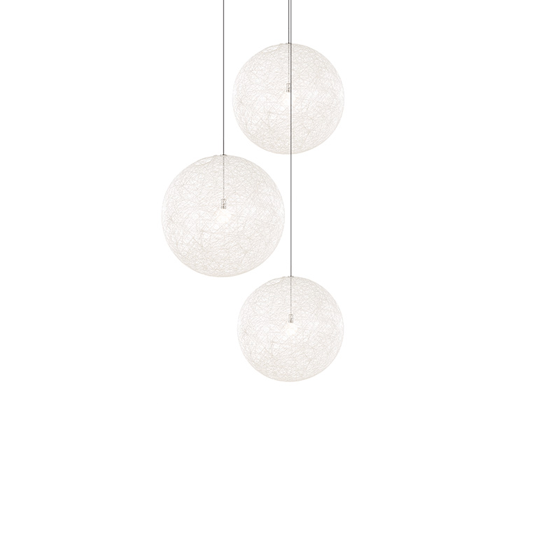 Spherical Woven Pendant Light