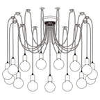 Spider Ceiling Chandelier