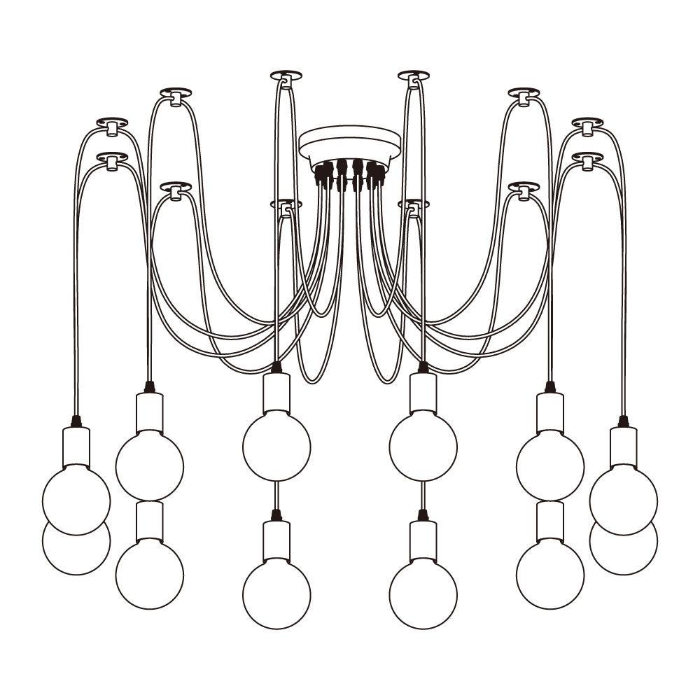 Spider Ceiling Chandelier