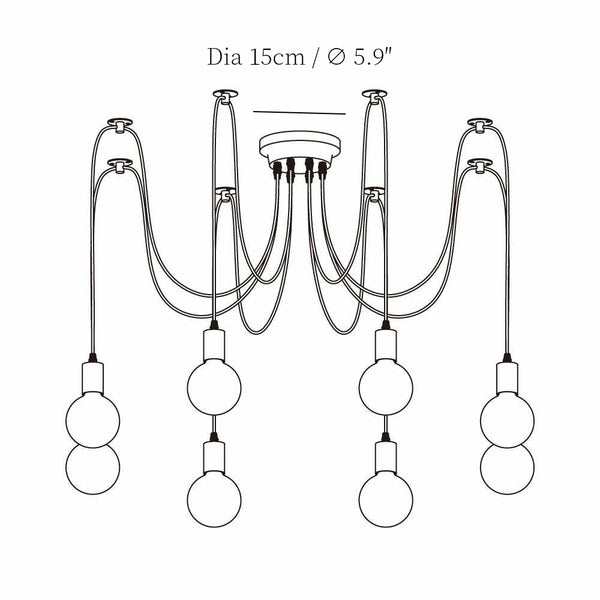 Spider Ceiling Chandelier