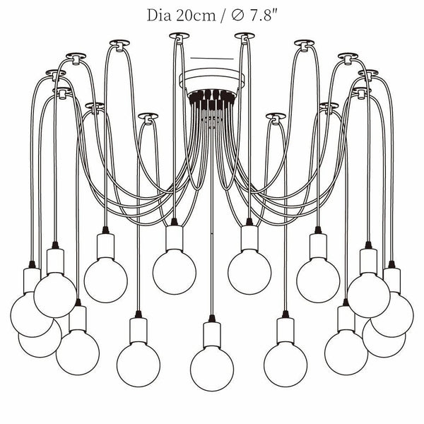 Spider Ceiling Chandelier