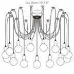 Spider Ceiling Chandelier