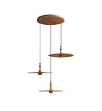 Spindle Disc Pendant Lamp