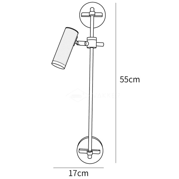Spot Rail Wall Light