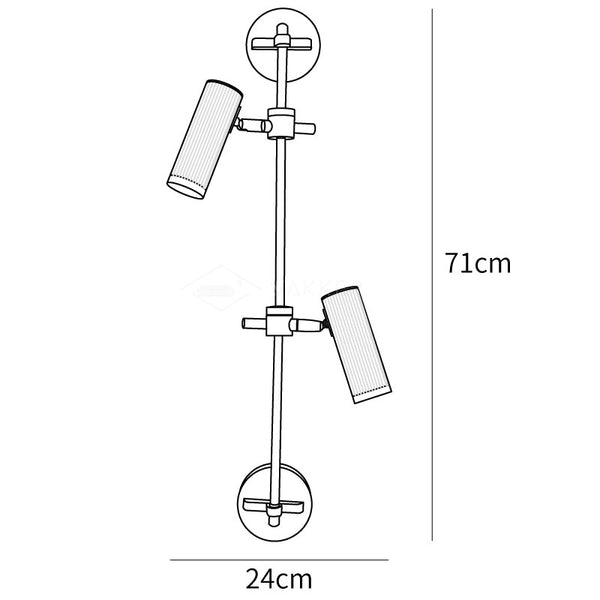 Spot Rail Wall Light