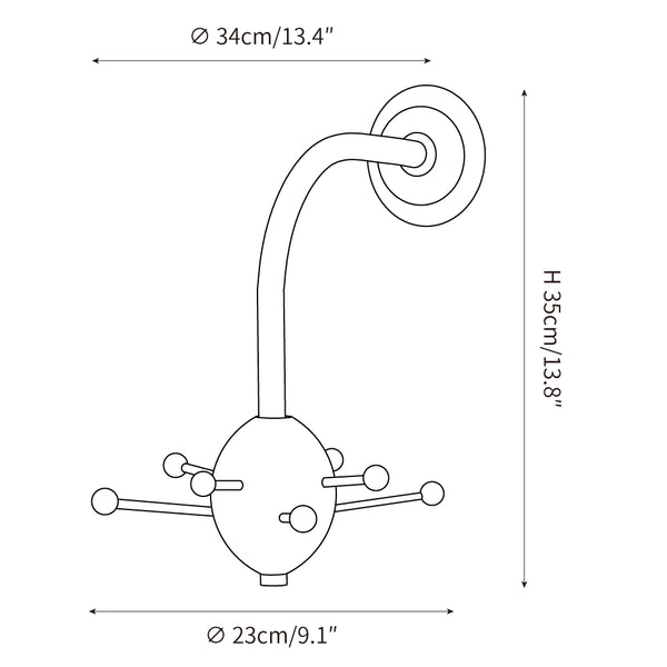 Sputnik Coat Rack