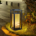 Modern Square Cage Garden Light