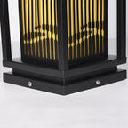 Modern Square Cage Garden Light