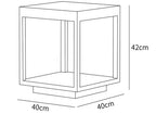 Square Frame Post Outdoor Light
