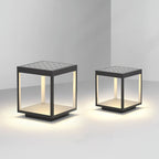 Square Frame Solar Outdoor Light