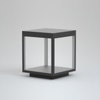 Square Frame Fence Post Garden Light
