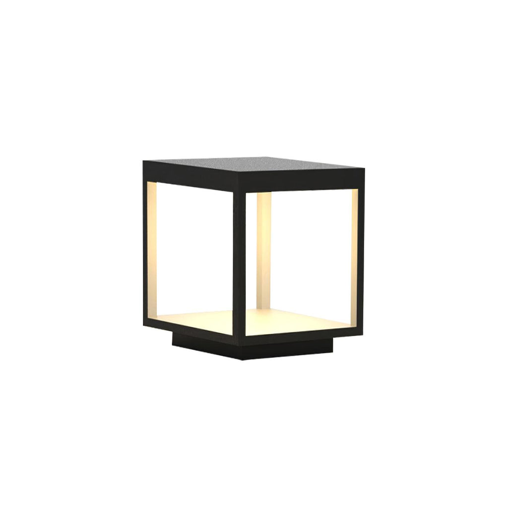 Square Frame Fence Post Garden Light
