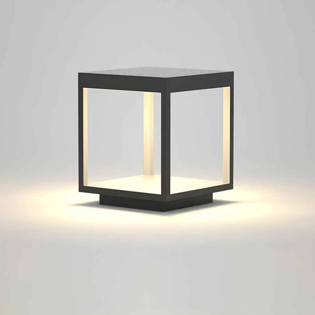 Square Frame Solar Outdoor Light