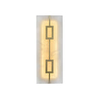 Square Alabaster Wall Lamp