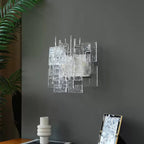 Stacked Glass Wall Sconce