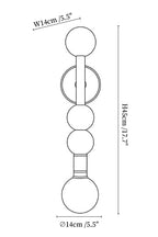 Stacked Sphere Wall Sconce