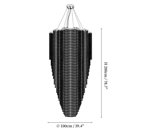 Stalizi Crystal chandelier