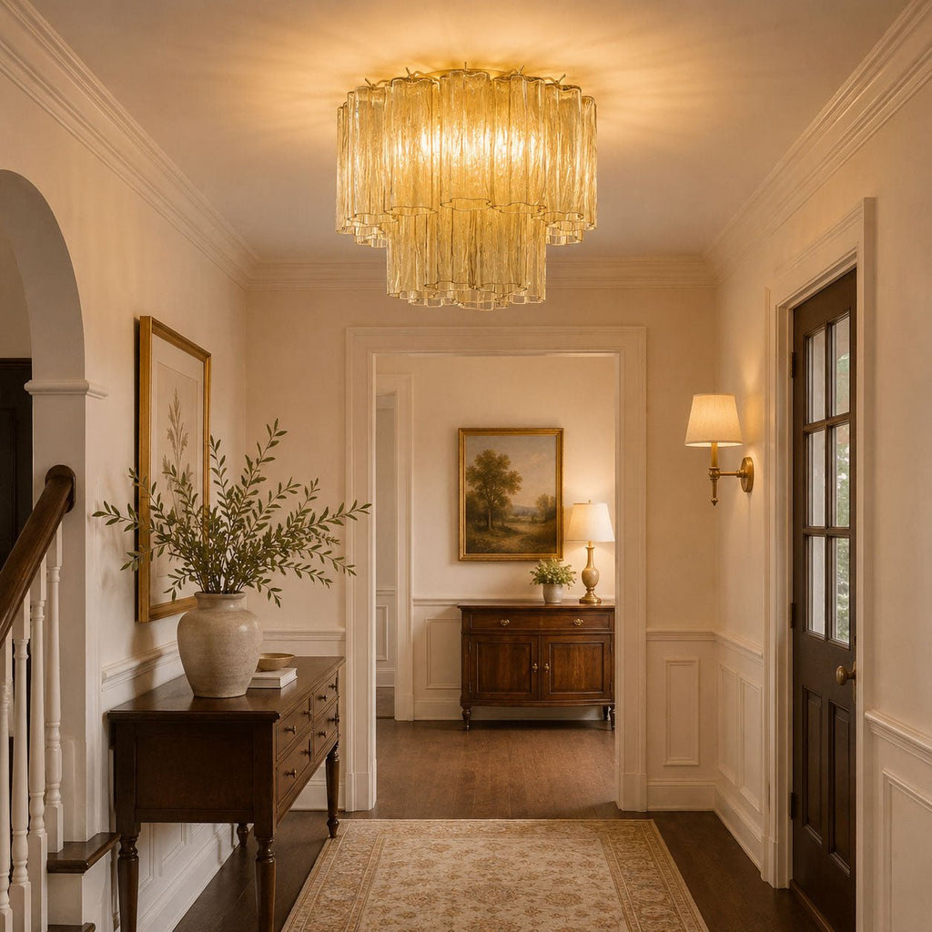 Glass Tubes Ceiling Lamp
