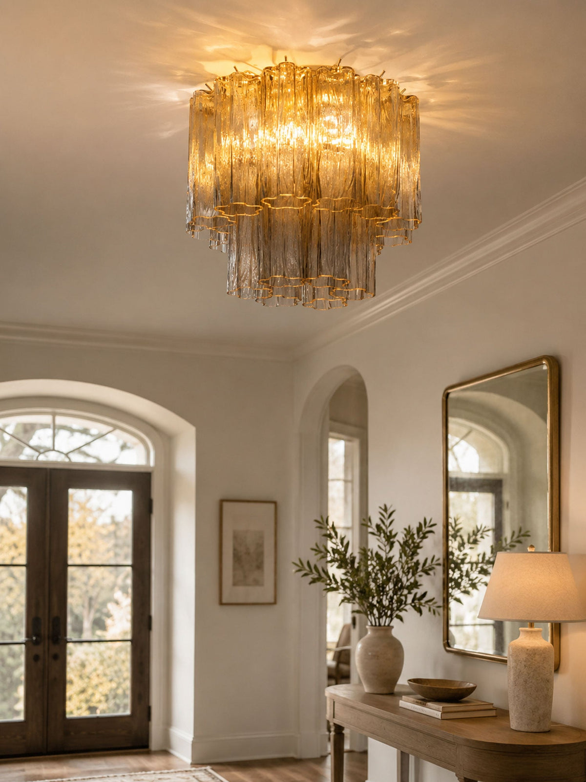 Glass Tubes Ceiling Lamp