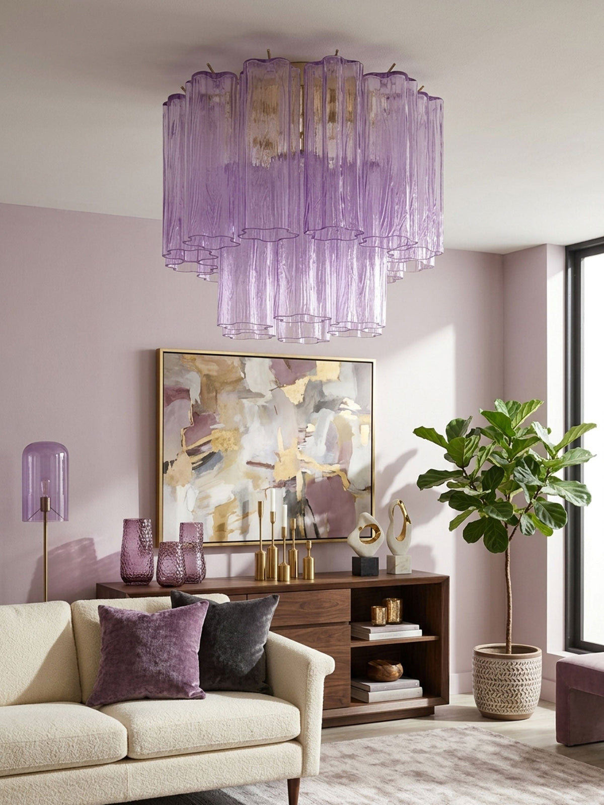 Glass Tubes Ceiling Lamp