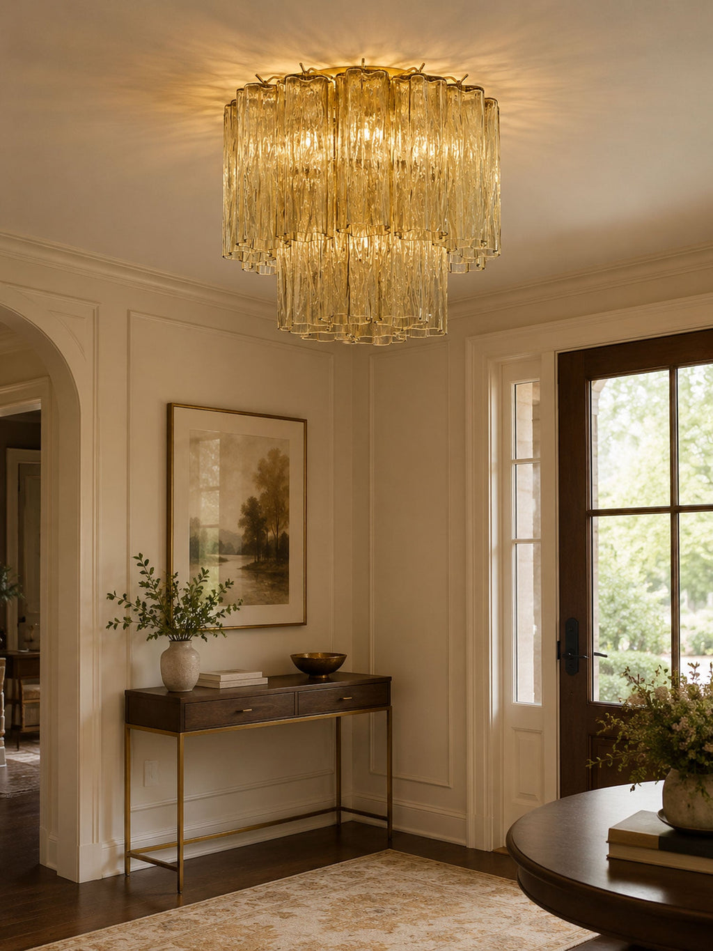 Glass Tubes Ceiling Lamp