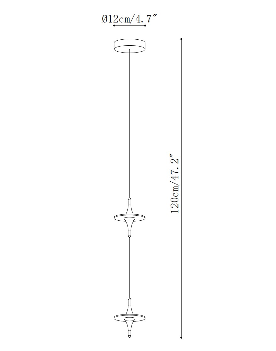 Starfall Staircase Chandelier