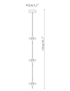 Starfall Staircase Chandelier