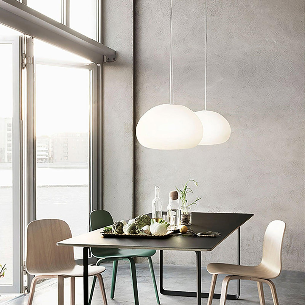 Steamed Bun Pendant Light