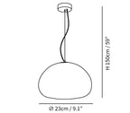 Steamed Bun Pendant Light