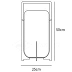 Steel Twilight Lantern Table Light