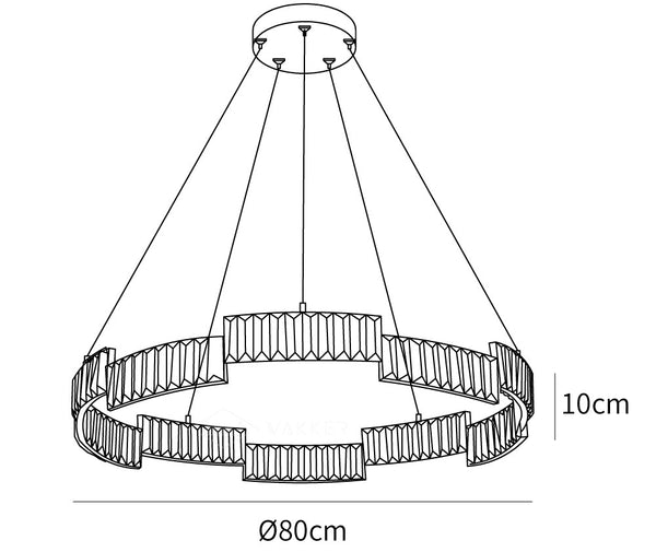 Stella Crystal Chandelier