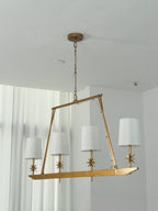 Stellar Frame Linear Chandelier