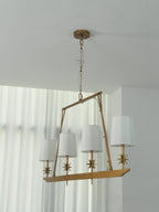 Stellar Frame Linear Chandelier