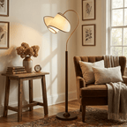 Stelmo Curved Neck Floor Lamp