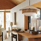 Stevie Woven Pendant Lamp