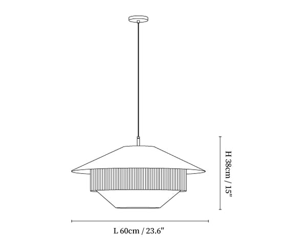Stevie Woven Pendant Lamp