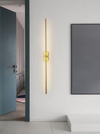 Stick Shaped Metal Sconce