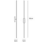 Stick Shaped Metal Sconce