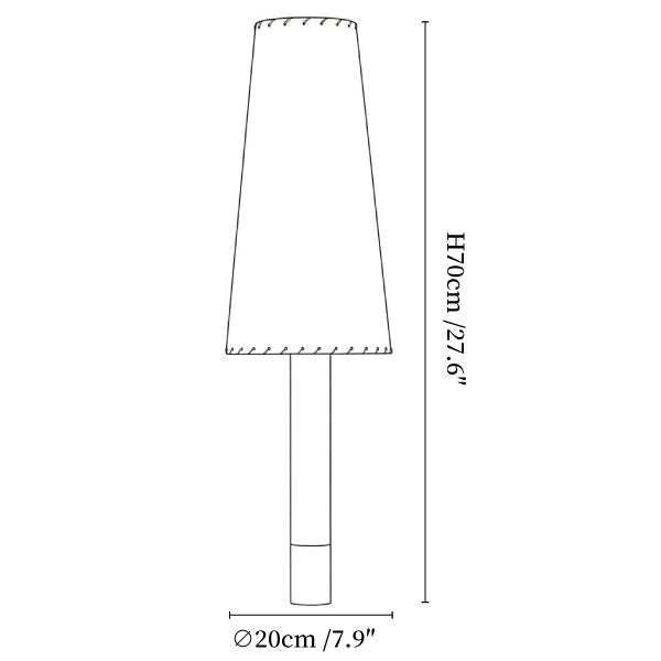 Stitched Table Lamp